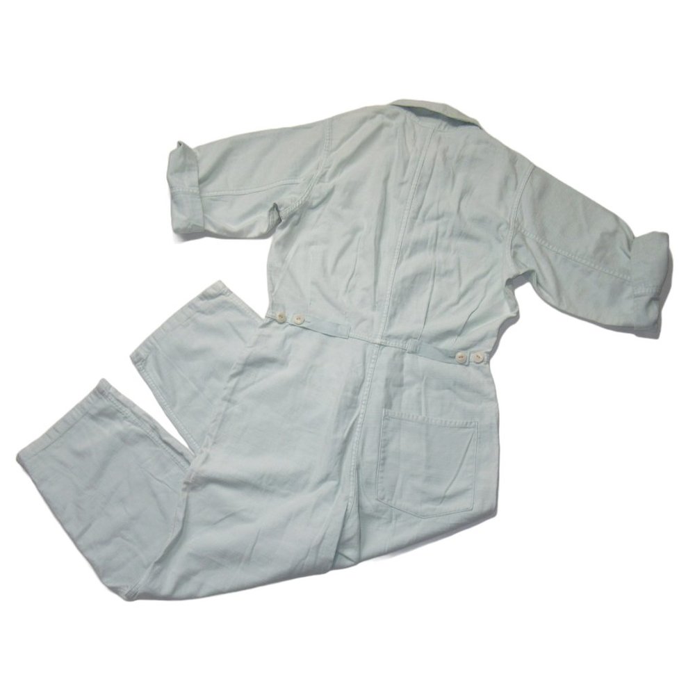NWT Madewell x As Ever Coveralls in Dawn Mist Garment-dyed Jumpsuit M - Picture 6 of 6